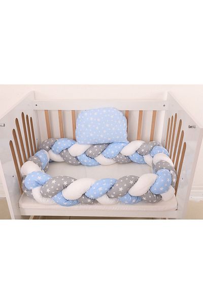 BebeK on For Knit Protection 2.60 Cm Crib Edge Protection Pillow Included