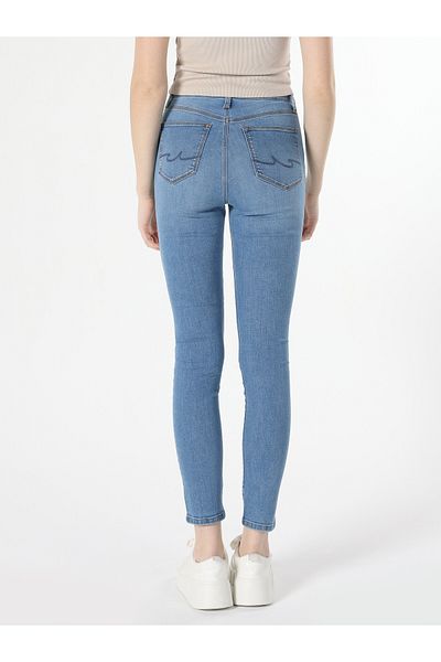 Colin's High Waist 760 Diana Blue Women's Jeans - Skinny Leg, Super Slim Fit Cl 1048828