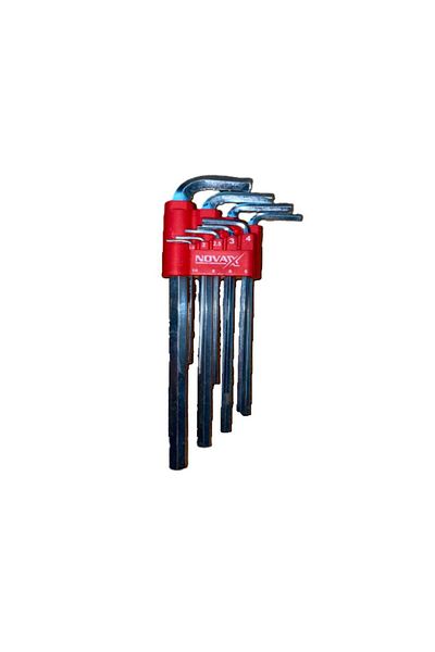 Novax Hex Allen Key Long Set of 9