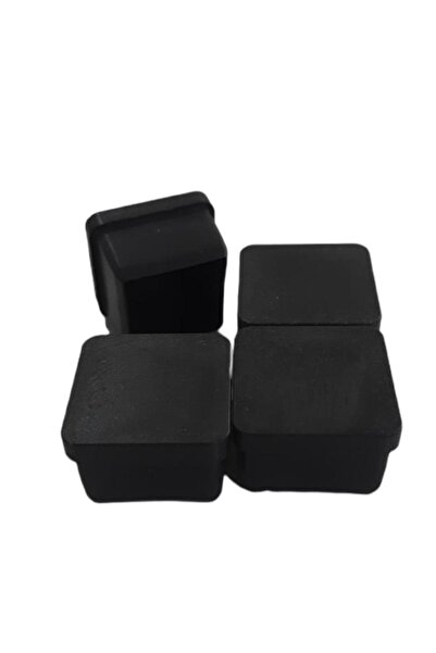 Genel Markalar Profil Iç Ayak Tapası Plastik Siyah 20x40 Mm 4 Lü - Mobilya Ba...