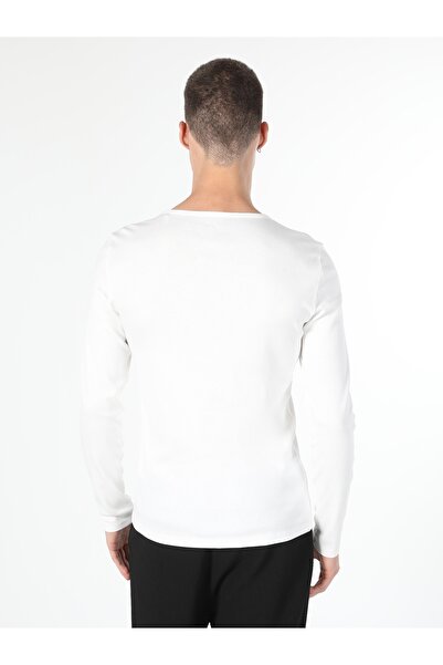 Colin's Ανδρικό μακρυμάνικο μπλουζάκι εφαρμοστό - Crew Neck Cl1051052