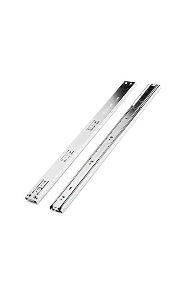 SAMET Galvanizli Teleskopik Çekmece Rayı 35x450