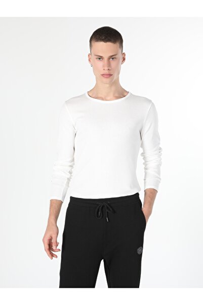 Colin's Ανδρικό μακρυμάνικο μπλουζάκι εφαρμοστό - Crew Neck Cl1051052