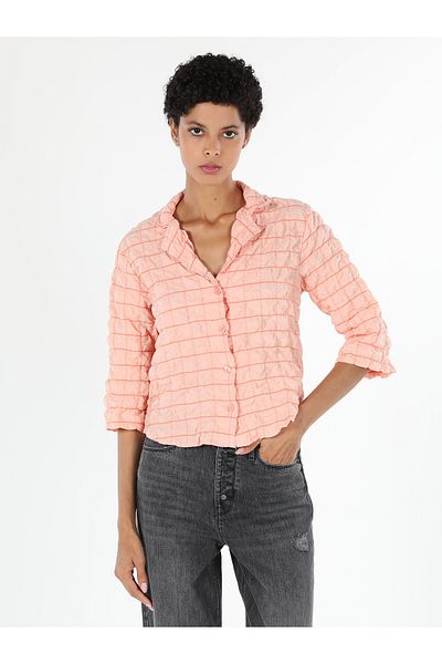 Colin's Cămașă de damă Orange Regular Fit - Mânecă lungă Cl 1058824