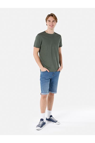 Colin's Green Men's Short Sleeve Crew Neck T-Shirt - Regular Fit Cl 1058592