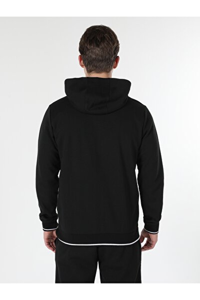 Colin's Μαύρο εφαρμοστό Ανδρικό με κουκούλα Μπουφάν - Cl1059670