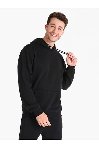 Colin's Черен мъжки суитшърт с нормална кройка - CL1059712