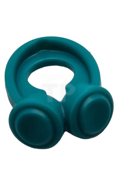 LEGO Turquoise Mini Figure Headphones - 1 Piece of Moc Accessories Will Be Sent