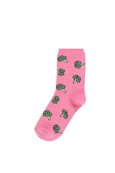 Colin's Pink Printed Women's Socks - Cl 1061159