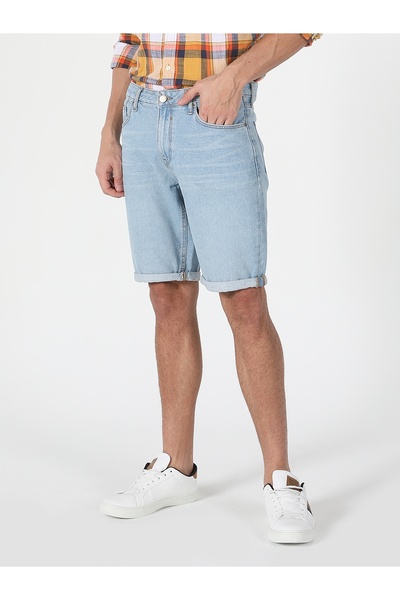 Colin's Orta Bel Normal Kesim Jean Erkek Şort Cl1059958