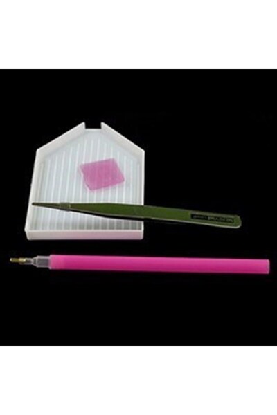 Marcel Kristal Tablo Uyuyan Güzel Marcel Sanat Elmas Mozaik Tablo 36x51cm