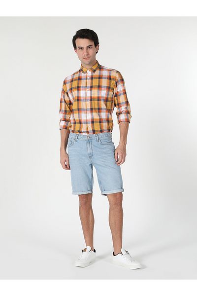 Colin's Mid Waist Regular Cut Jean Men's Shorts Cl 1059958