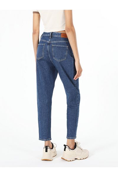 Colin's 896 Maria Pantaloni Jeans Albastru cu Talie Înaltă - Croială Relaxed, Picior Drept Cl 1060570