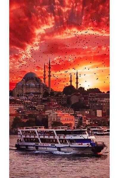 MARCEL SANAT My Dear Istanbul Diamond Mosaic Painting 38x68 Cm