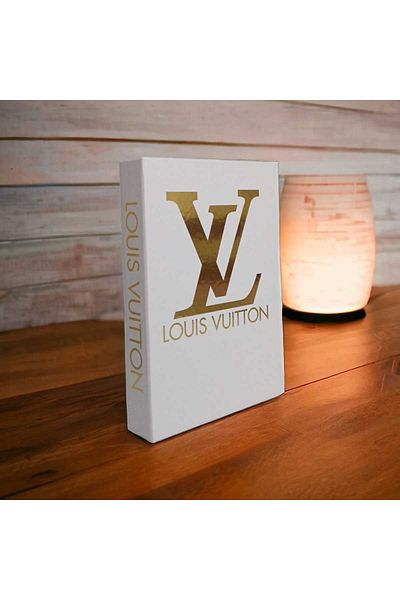 NARİBA LV 2-Piece Decorative Book Box Set