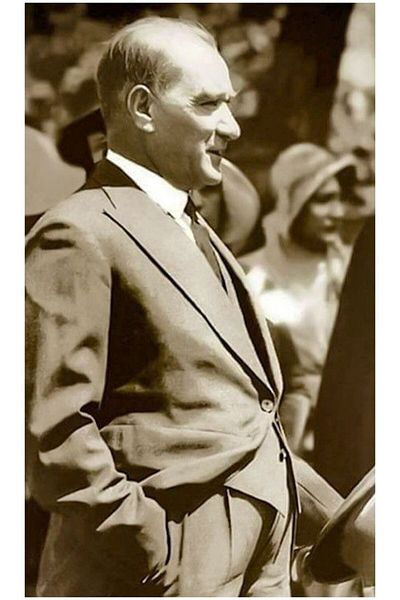 MARCEL SANAT Ataturk Diamond Mosaic Painting 35x55cm