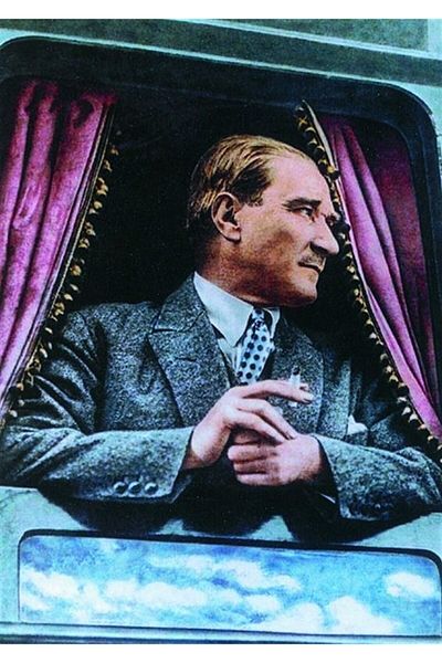 MARCEL SANAT Ataturk Diamond Mosaic Painting 40x55cm