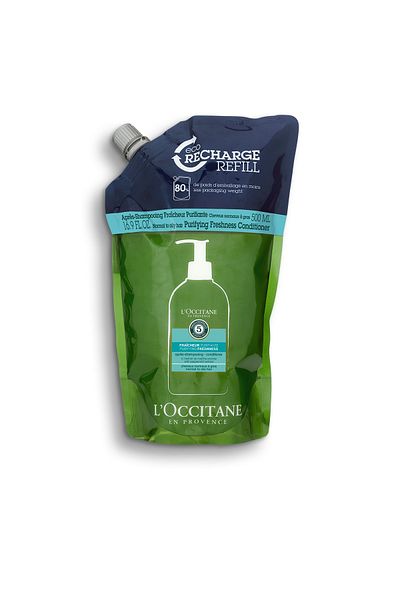 L'Occitane Aromachology Purifying Freshness - Aromacology Purifying & Revitalizing Conditioner Eco-Spare 500 ml