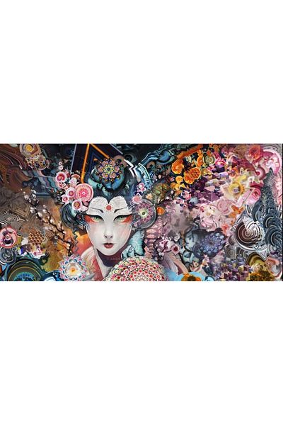 MARCEL SANAT Geisha Pixart Art Diamond Mosaic Painting Diamond Turkey 112*53