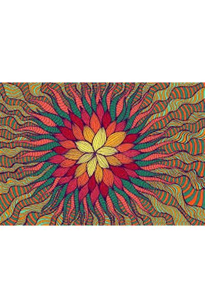 Marcel Kristal Tablo Sun Flower Pattern Marcel Art Diamond Mosaic Painting 66x46cm