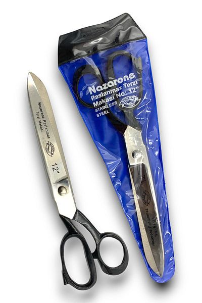 Nazarone No:12 Model Stainless Tailor Scissors