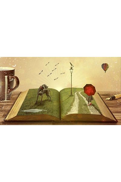 MARCEL SANAT Living Book Diamond Mosaic Painting 97x53cm