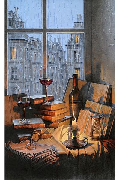 MARCEL SANAT Diamond Mosaic Book Painting - 41x66 Cm in Landscape