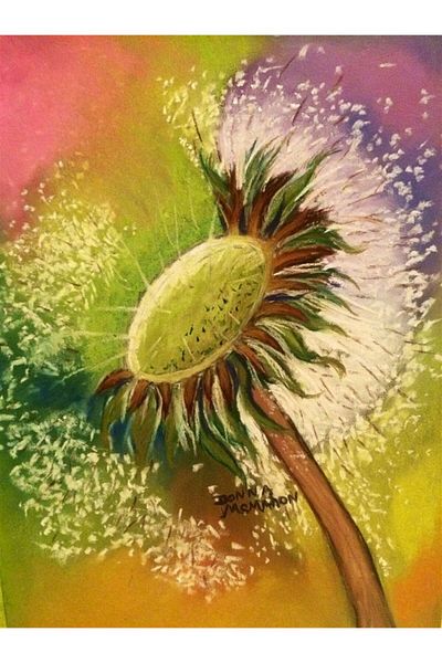 MARCEL SANAT Dandelion Flower Diamond Mosaic Painting 40x53 Cm