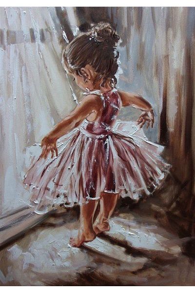 MARCEL SANAT Little Princess 43x61 PixArt Art Diamond Mosaic Painting Diamond Turkey