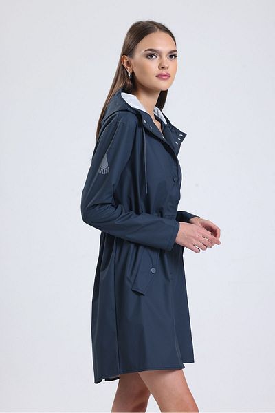 T Rain Stay Dry Navy Blue γυναικείο αδιάβροχο
