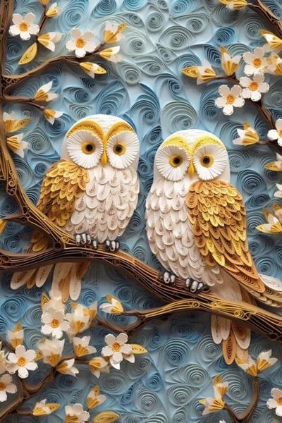 dialands OWLS-36X54cm-DM058
