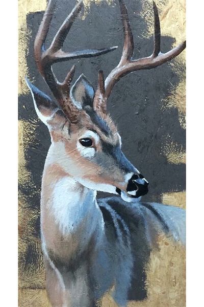 Marcel Kristal Tablo Ελάφια Marcel Art Diamond Μωσαϊκό Πίνακας 43x78cm