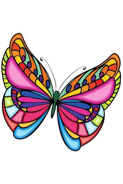 MARCEL SANAT Colorful Butterfly Marcel Art Diamond Mosaic Painting 30x30cm