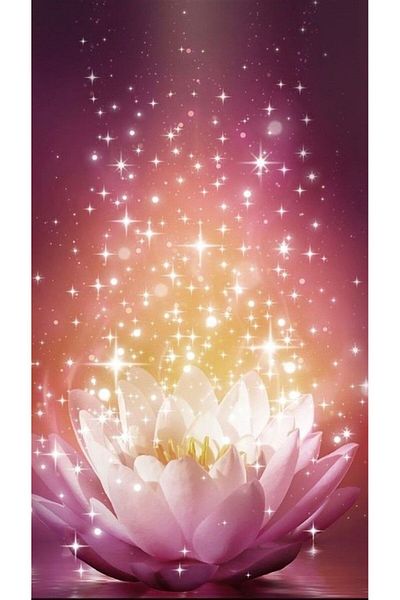 Marcel Kristal Tablo Magic Lotus Marcel Art Diamond Mosaic Painting 41X71Cm