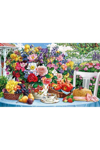 Marcel Kristal Tablo Beauty of Spring Marcel Art Diamond Mosaic Painting 94x61cm