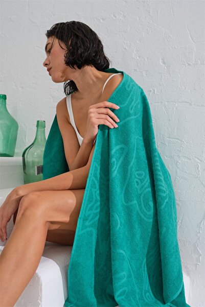 Homelover 100% βαμβακερό Peshtemal Tassel Detail Πετσέτα θαλάσσης Shell 70x150