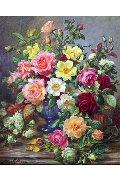 Marcel Kristal Tablo Mis Scented Potpori Marcel Art Diamond Μωσαϊκό Πίνακας 46x56cm