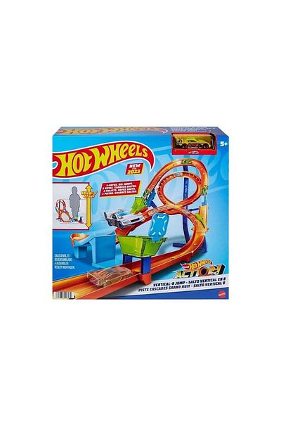 HOT WHEELS مجموعة ألعاب السباق العمودية Hmb15