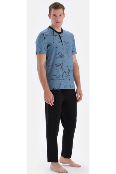Eros Pijama Set de pijamale pentru bărbați - bumbac, mânecă scurtă