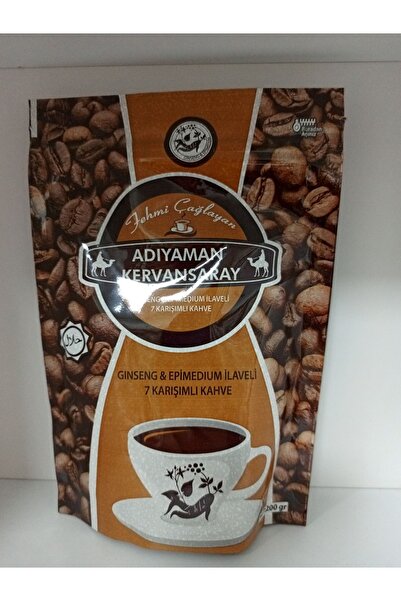 adıyaman kervansaray Türk Kahvesi Ginseng&epimedıum Ilaveli 7 Karışımlı 200 Gr