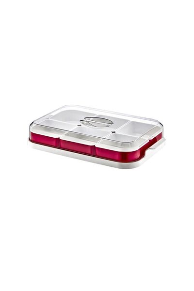 PlastArt 6 Piece Breakfast Bowl with Lid
