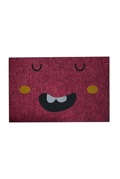 Stepmat Red Emoji Double Sided Rubber Door Mat
