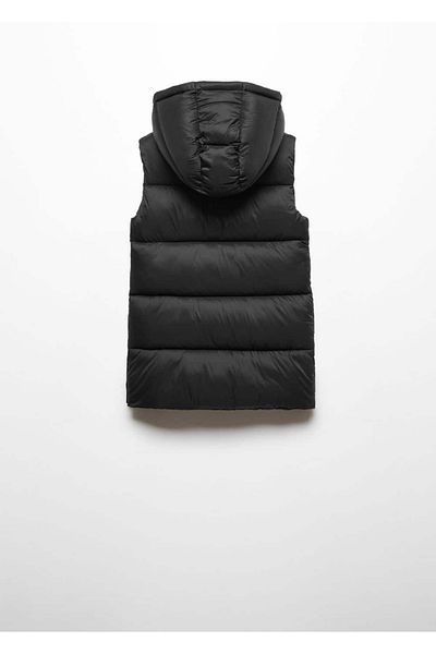 MANGO Kids Black Jacket for Children