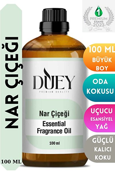 DUEY Nar Çiçeği Uçucu Yağ 100ML Buhurdanlık Yağı Difüzör Esansı Oda Kokusu Es...