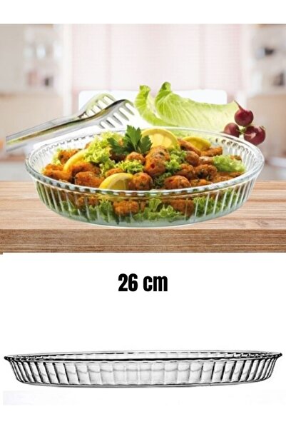 Paşabahçe 59044 Yuvarlak Tepsi Borcam - 26 Cm