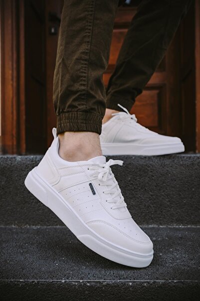 Oksit Crn 1860 Lace-Up Thick Sole Basic Men's Sneaker