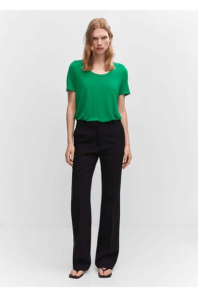 MANGO Woman tricou decoltat
