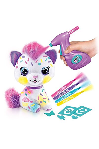Mega Oyuncak Airbrush Plush Peluş Kitty OFG272