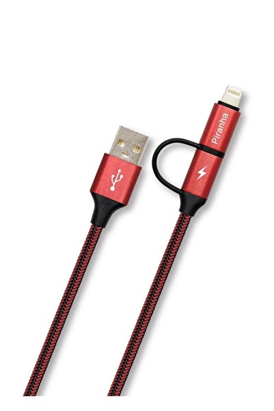 Piranha 3352-K 2 In 1 Mikro Usb Ve Ios Kablosu