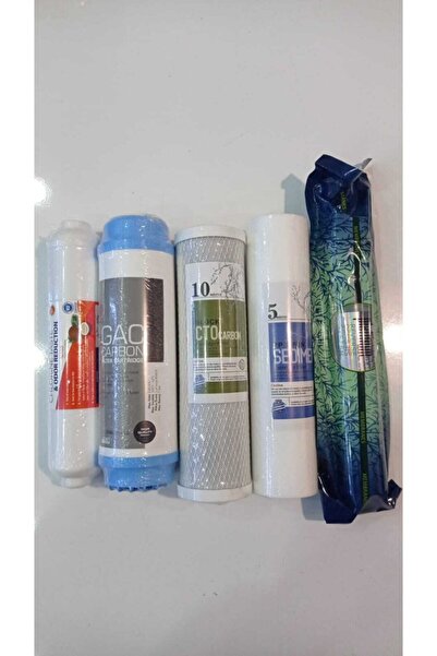 Q water Su Arıtma Cihaz Filtresi 5'li Set